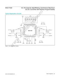 MAX17509ATJ+T Datasheet Page 22