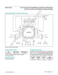 MAX17509ATJ+T Datasheet Page 23