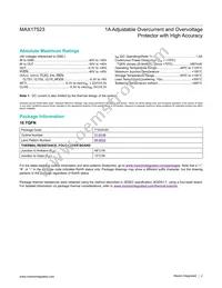 MAX17523ATE+T Datasheet Page 2