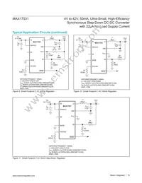 MAX17531AUB+T Datasheet Page 19