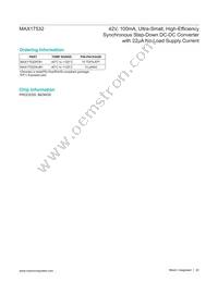 MAX17532ATB+ Datasheet Page 20