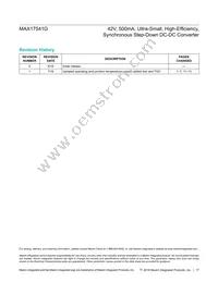 MAX17541GATB+ Datasheet Page 17