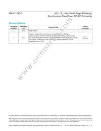 MAX17542GATB+T Datasheet Page 17