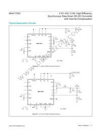 MAX17543ATP+T Datasheet Page 17