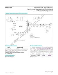 MAX17544ATP+T Datasheet Page 20