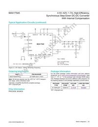 MAX17545ATP+T Datasheet Page 20