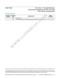 MAX17545ATP+T Datasheet Page 21