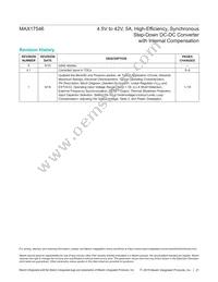 MAX17546ATP+ Datasheet Page 21