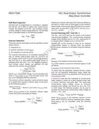 MAX17548ATJ+T Datasheet Page 19