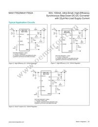 MAX17552AUB+T Datasheet Page 20