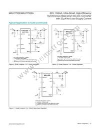 MAX17552AUB+T Datasheet Page 21