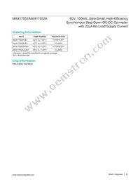 MAX17552AUB+T Datasheet Page 22