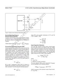 MAX17557ATP+T Datasheet Page 19