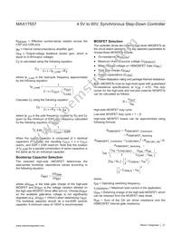 MAX17557ATP+T Datasheet Page 21