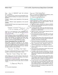 MAX17557ATP+T Datasheet Page 22