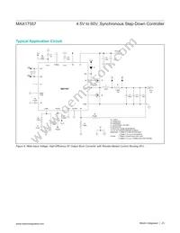 MAX17557ATP+T Datasheet Page 23