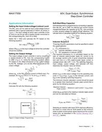 MAX17559ACJ+ Datasheet Page 19