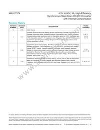 MAX17574ATG+T Datasheet Page 21