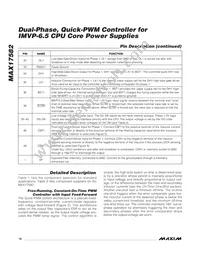 MAX17582GTL+ Datasheet Page 16