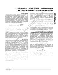 MAX17582GTL+ Datasheet Page 23