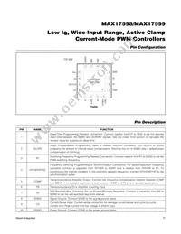 MAX17598ATE+ Datasheet Page 11