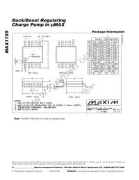 MAX1759EUB Datasheet Page 10