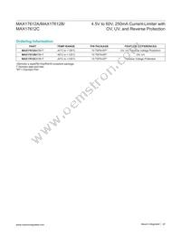 MAX17612AATB+T Datasheet Page 20