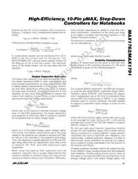 MAX1762EUB+T Datasheet Page 15