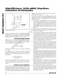 MAX1762EUB+T Datasheet Page 18