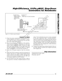 MAX1762EUB+T Datasheet Page 19