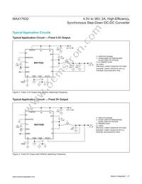 MAX17632AATE+ Datasheet Page 21
