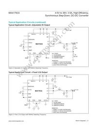 MAX17633AATP+ Datasheet Page 21