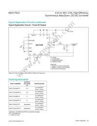 MAX17633AATP+ Datasheet Page 22