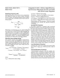 MAX17671FATB+T Datasheet Page 18