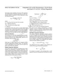 MAX17673ATI+ Datasheet Page 23