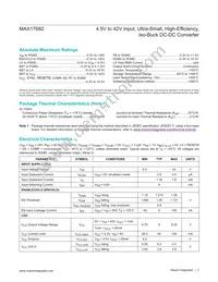 MAX17682ATP+T Datasheet Page 2