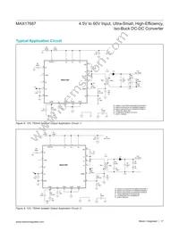 MAX17687ATP+ Datasheet Page 17