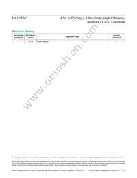 MAX17687ATP+ Datasheet Page 19