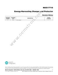 MAX17710G+U Datasheet Page 17