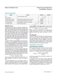 MAX1773AEUP+TG24 Datasheet Page 17