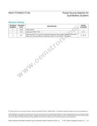 MAX1773AEUP+TG24 Datasheet Page 20