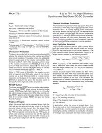 MAX17761ATC+T Datasheet Page 11