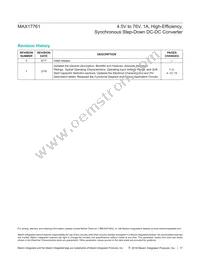 MAX17761ATC+T Datasheet Page 17