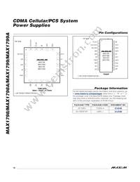 MAX1798EUP+ Datasheet Page 18