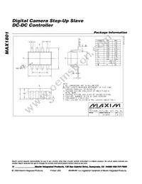 MAX1801EKA+T Datasheet Page 16