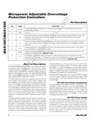 MAX1807EUB+ Datasheet Page 6