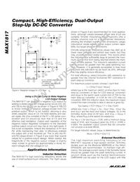 MAX1817EUB Datasheet Page 10