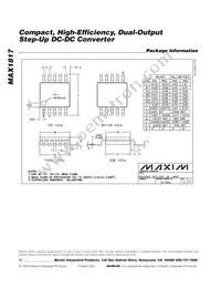 MAX1817EUB Datasheet Page 12