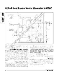 MAX1819EBL20+T Datasheet Page 6