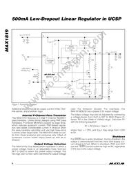 MAX1819EBL25-T Datasheet Page 6